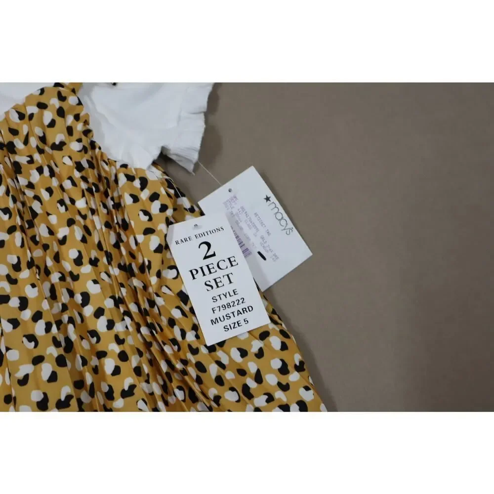 Rare Editions Girls Jumper and Top 2-Piece‎ Set Size 5